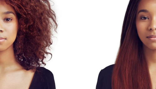 lissage bresilien sur cheveux frisés afros crépus