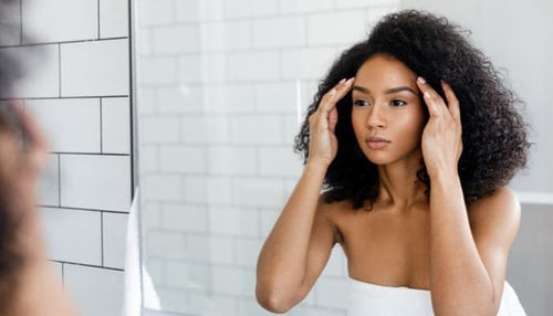 Masque de Grossesse sur Peau Noire Métissée