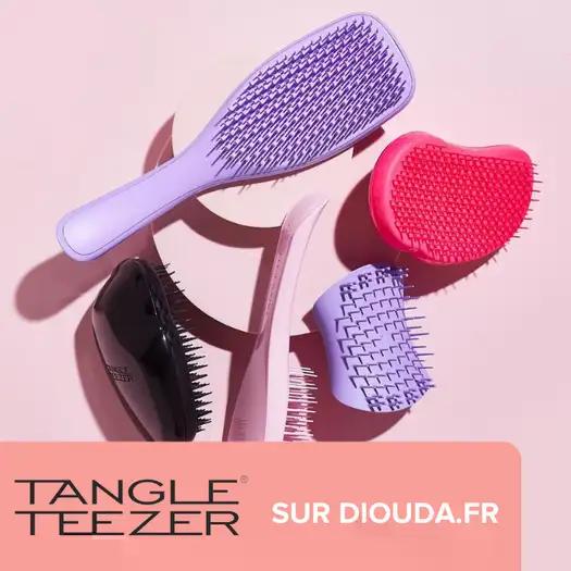 Brosses démêlantes Tangle Teezer idéal pour les cheveux fragiles, boucles, frises, crépus.