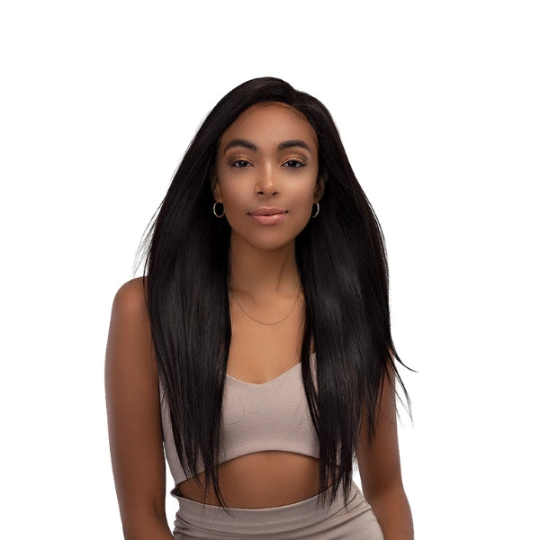 Tissage MELT BLUE NATURAL STRAIGHT 3PCS (18"20"22") avec closure 4X5 HD