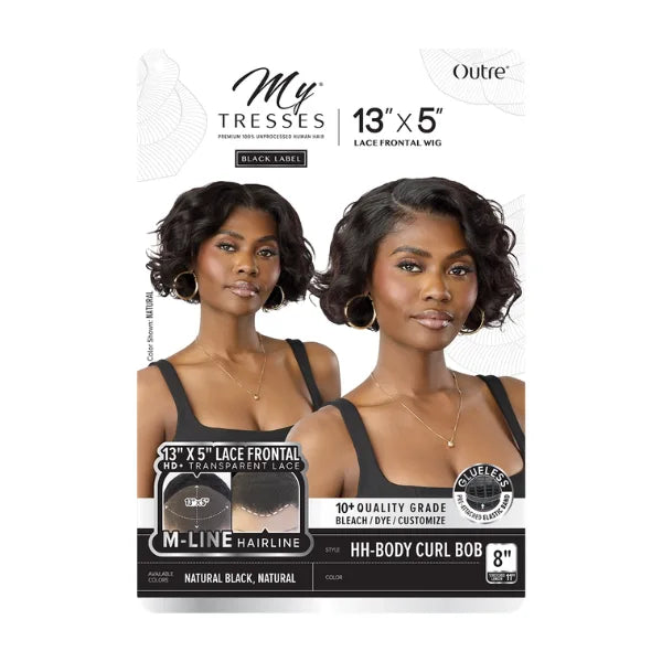 Perruque Lace Front Naturelle HH Body Curl Bob - Outré