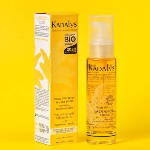 KADALYS Huile sèche Précieuse Radiance bio aux extraits de Banane Jaune