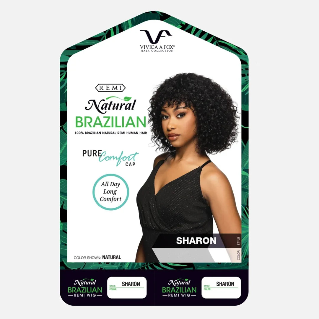 Perruque Naturelle avec frange Sharon - Vivica Fox