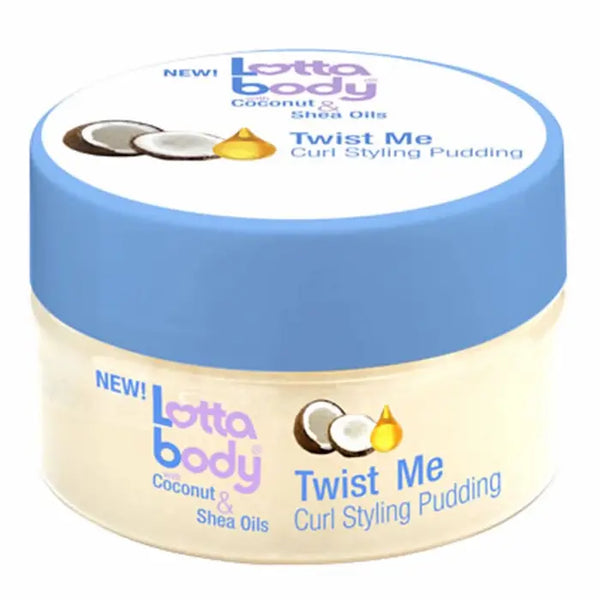 LottaBody Twist Me Curl Styling Pudding Crème définissante boucles - Coconut & Shea Oils
