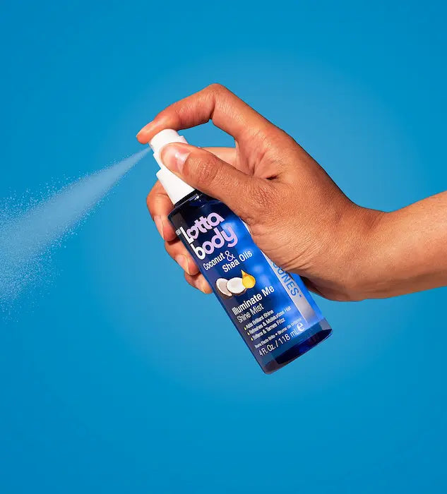 Lotta Body - Huile capillaire "Illuminate Me" enrichie en huiles de noix de coco et de karité. Laisse les cheveux doux et nourris d'une brillance éclatante.