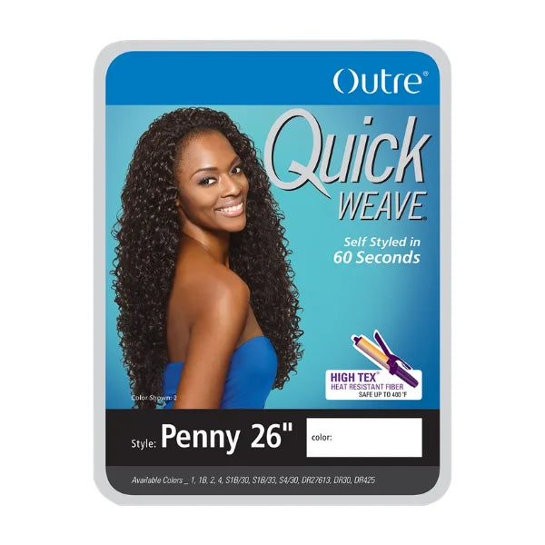 Perruque Demi Tête Penny 26 pouces - Outré