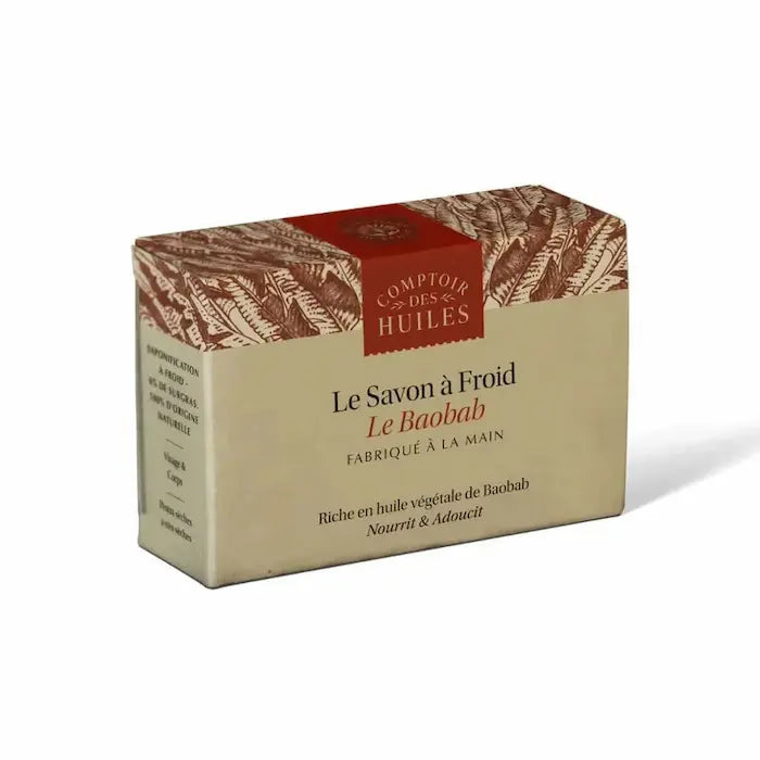 Savon Nourrissant - Le Baobab BIO 100g Comptoir des Huiles