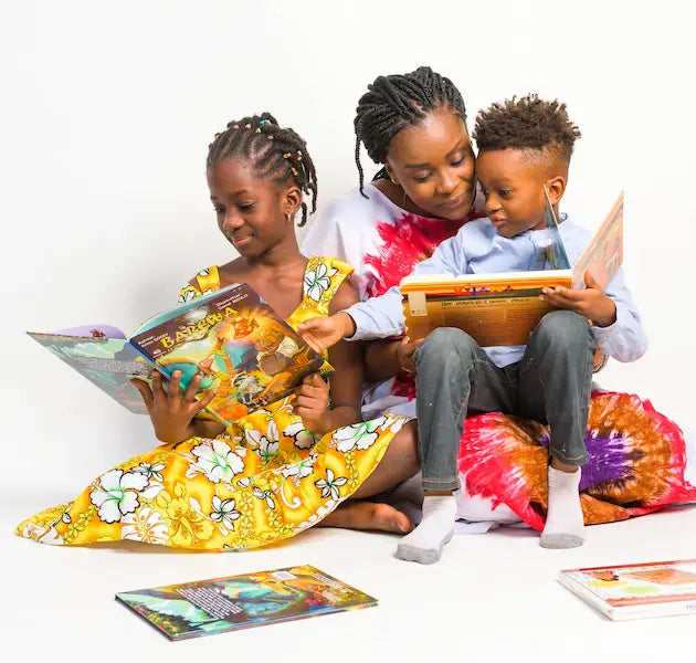 Vijana - Livre sonore Barewa la gazelle et le talon enchanté 32 pages.