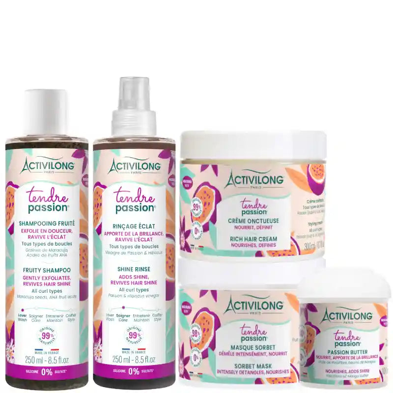 Apportez de la brillance aux cheveux crépus avec la gamme Activilong Tendre Passion