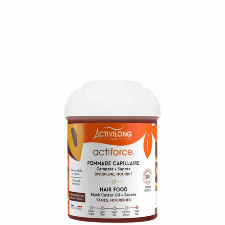 Pommade Capillaire Hair Food Activilong Actiforce Huiles de Carapate et Sapote