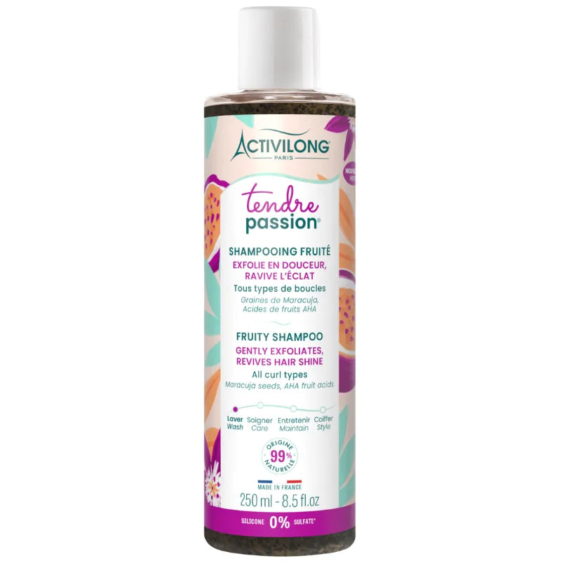 Shampooing Sans sulfate Fruité Eclat des Boucles Activilong Tendre Passion