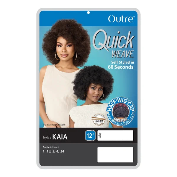 Perruque Demi-tête Afro Style Kaia - Outré
