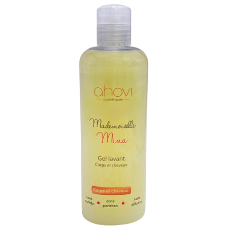 Gel lavant sans sulfate à base de beurre de Karité et d'Huile d'Amande douce pour bébé et enfant