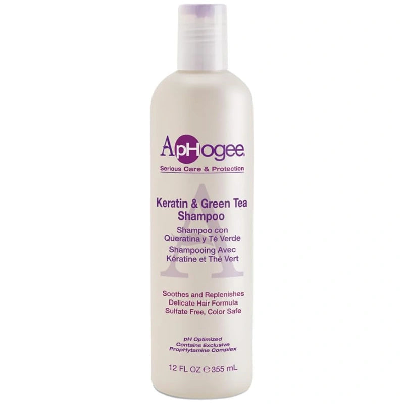 Shampoing Kératine Thé Vert Aphogee 355ml