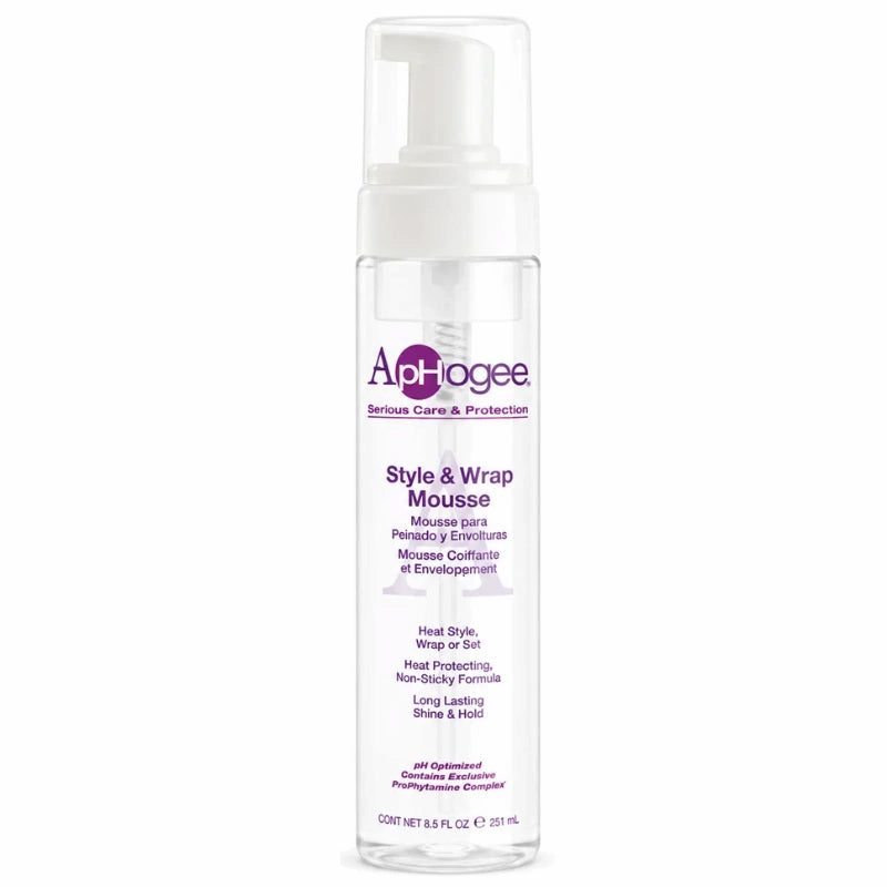 Mousse Coiffante Style & Wrap Aphogee non collante