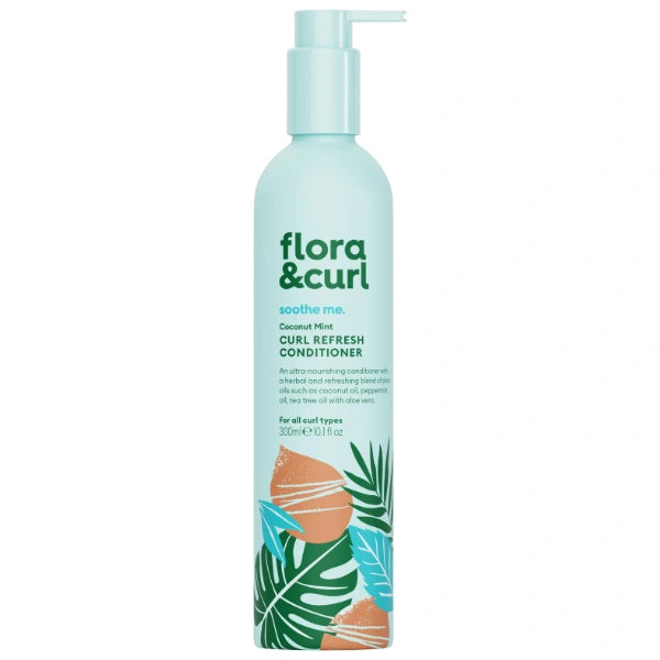 Curl Refresh Conditioner Coconut Mint Soothe me Flora & Curl