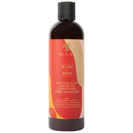 Après-shampoing Conditioner Hydratant et Réparateur à la Vitamine C et E - As I Am Jamaican Black Castor Oil