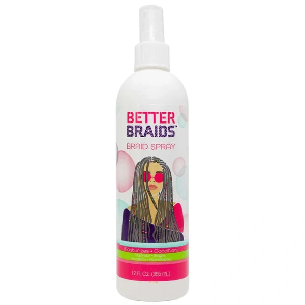 Spray pour hydrater les tresses