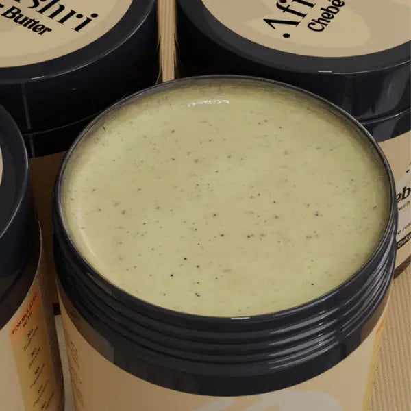 Beurre de Chébé au Beurre de Karité et Karkar Pousse Cheveux crépus frisés