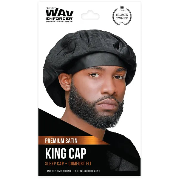 Bonnet satin Cheveux Homme pour la nuit