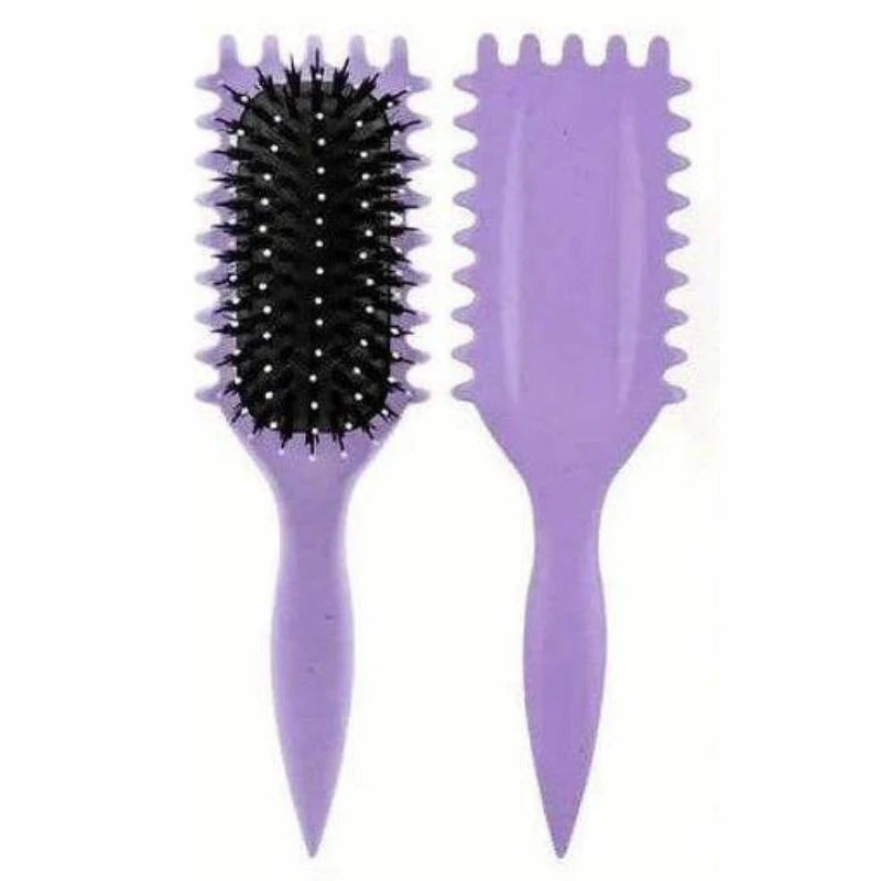 Brosse biosourcée Définition des boucles couleur Violette