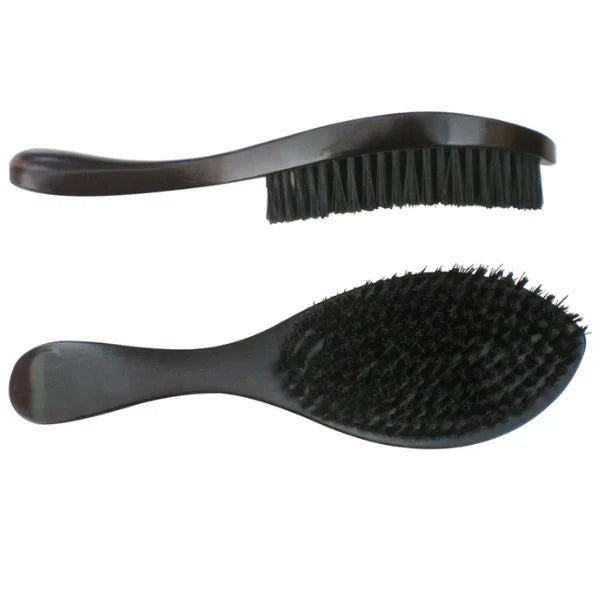 Brosse cheveux Pour Waves 360 à poils de sanglier Durs