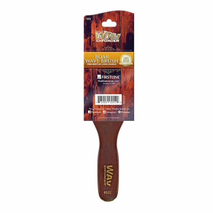 brosse Wavenforcer 552 pour waves en poils de sangliers avec manche long.