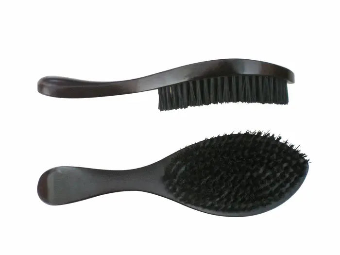 Brosse à cheveux souple en poils de sanglier pour faire des 360 Waves.