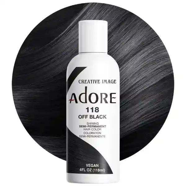 Coloration Off Black 118 Semi-permanente Adore Noire