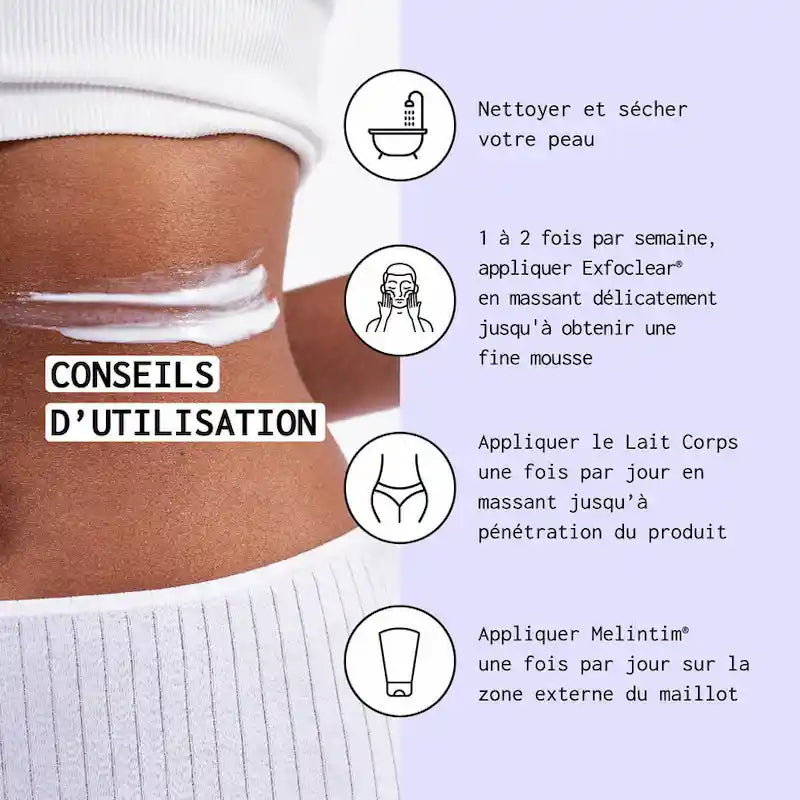 3 étapes efficace pour lutter contre les taches du corps avec les soins corporels Nubiance