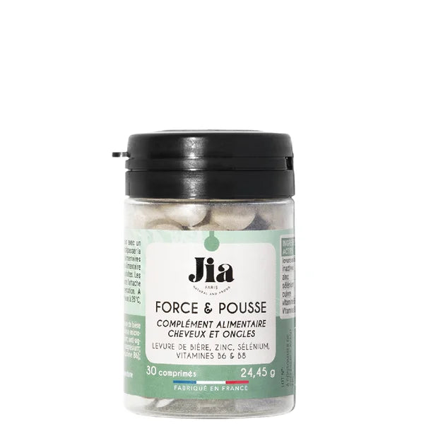 Complément alimentaire Cheveux et Ongles Cure de 1 mois - Jia Paris Force et Pousse