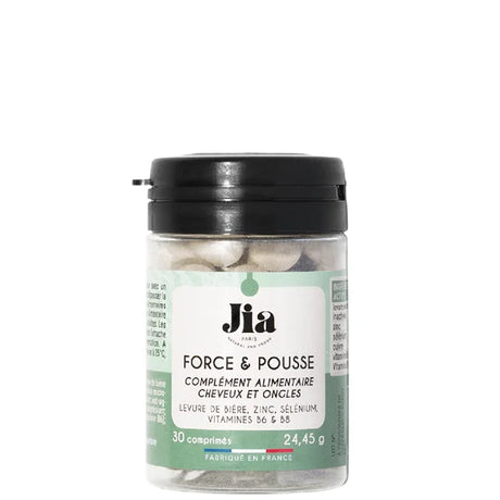 Complément alimentaire Cheveux et Ongles Cure de 1 mois - Jia Paris Force et Pousse