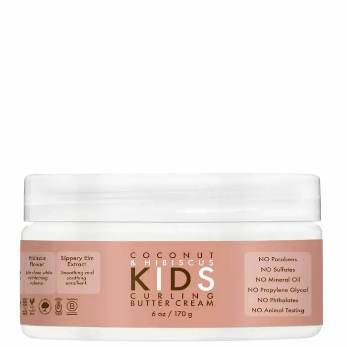 Shea Moisture Enfant Crème De Coiffage Coconut & Hibiscus Kids Curling Butter Cream