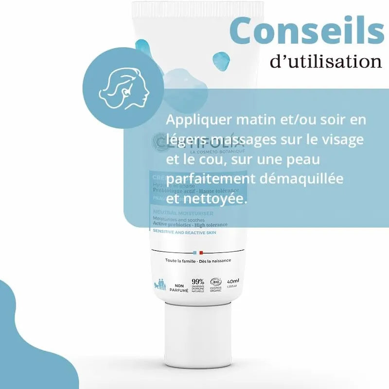 Comment utiliser une crème neutre visage pour peau sensible?