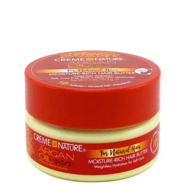 Creme of Nature Beurre à l'huile d'Argan pour cheveux bouclés