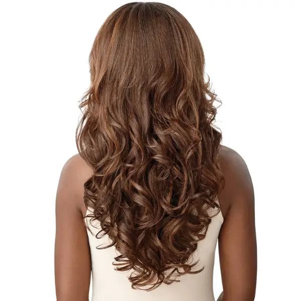 Demi-Perruque Chocolate Wavy Yaki Neesha H303 Outre Quick Weave