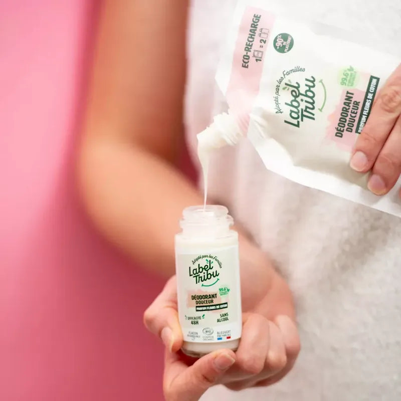 Comment recharger son déodorant liquide bio Label Tribu (anciennement Je suis Bio)