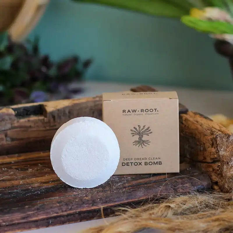Savon effervescent au bicarbonate de soude et vinaigre pour éliminer poussière et résidus des locks
