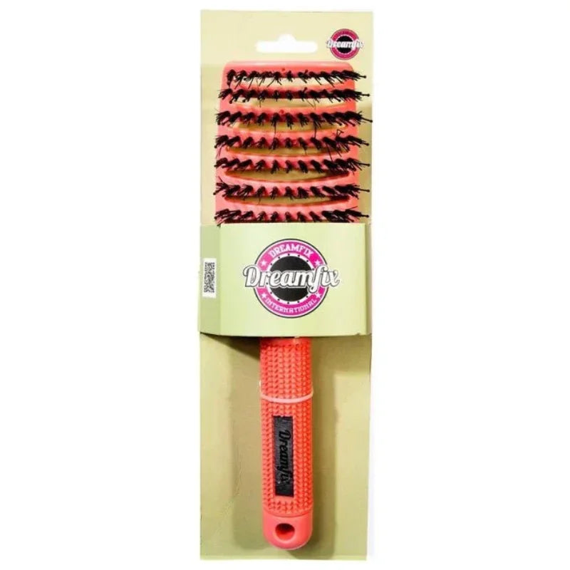 Brosse démêlante Dreamfix cheveux fragiles cuir chevelu sensible structure ventilée séchage rapide