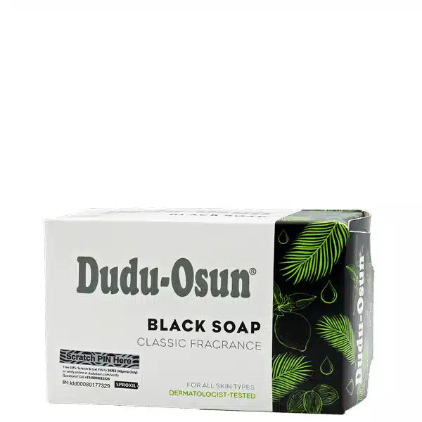 Dudu osun Tropical Naturals savon noir africain black soap authentique - Nouveau packaging Diouda