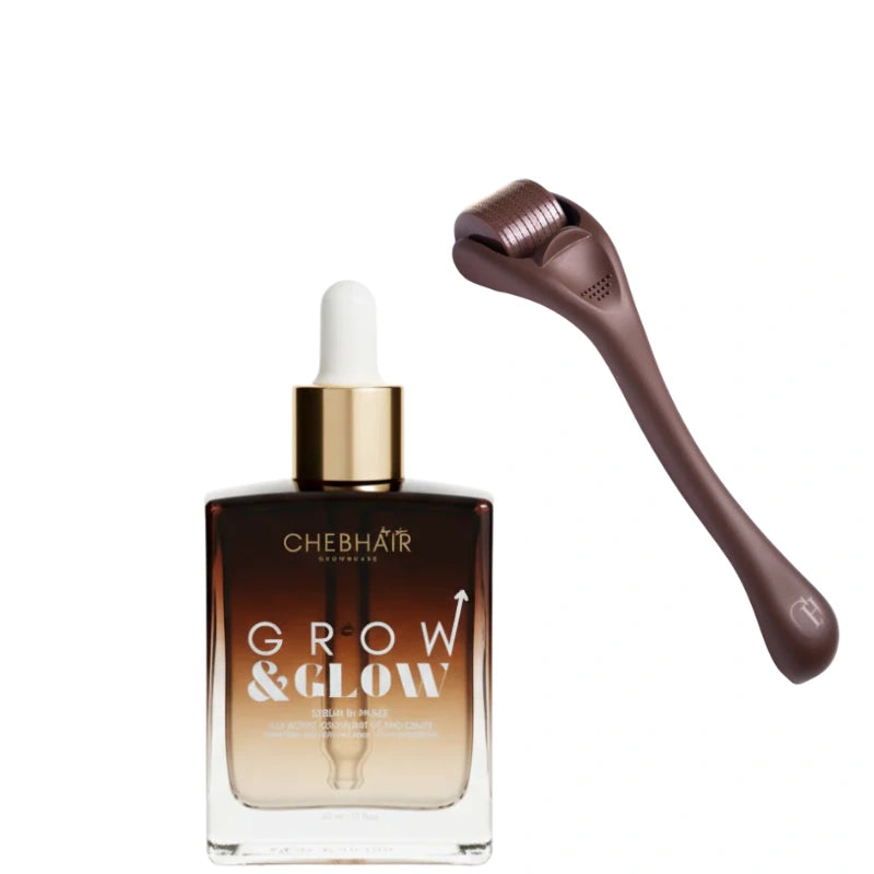 Duo Sérum Anti-chute et son Dermaroller - Chebhair