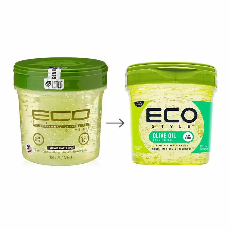 Nouveau Packaging Eco Styler Gel Olive Oil Fixation Forte
