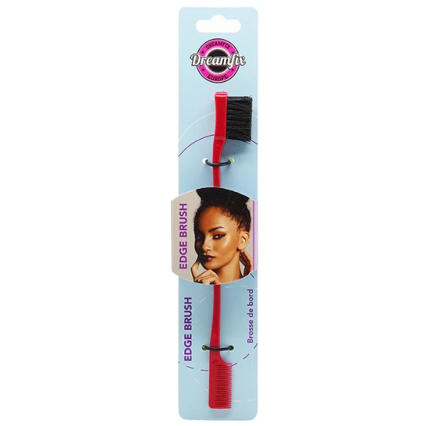 Brosse et Peigne 2-en-1 pour dessiner les baby hair pour une finition impeccable.