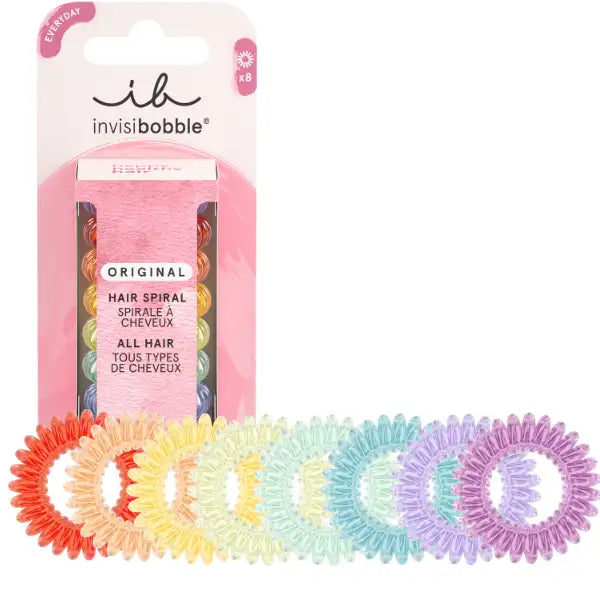 Les Elastiques à spirales Invisibobble limite la casse des cheveux fragiles