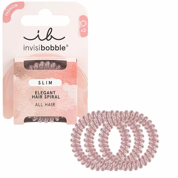 Elastiques à Spirales SLIM Pink Monocle X3 - Invisibobble