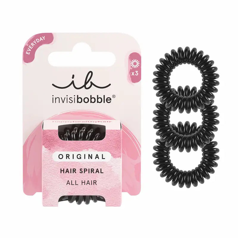 Élastique noir cheveux spirale ORIGINAL - Invisibobble