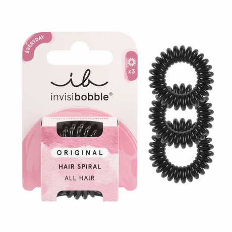 Élastique noir cheveux spirale ORIGINAL - Invisibobble