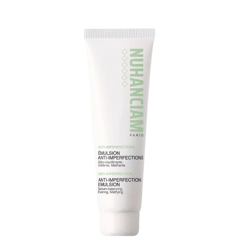 Nuhanciam Émulsion anti-imperfections unifiante et matifiante pour peaux à tendance acnéique