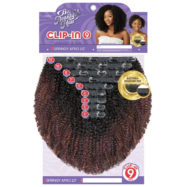 Extensions Clip-In Springy Afro 10" - Outré