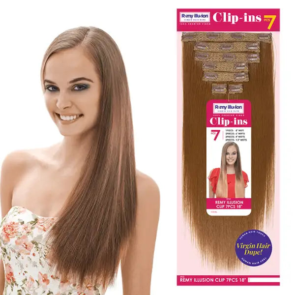 Extensions Clip-In Straight 18" - Janet Collection